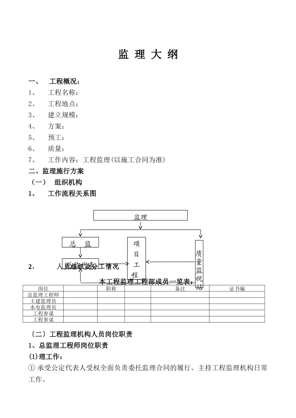 三洋能源（苏州）有限公司仓库接建工程监理大纲_第1页