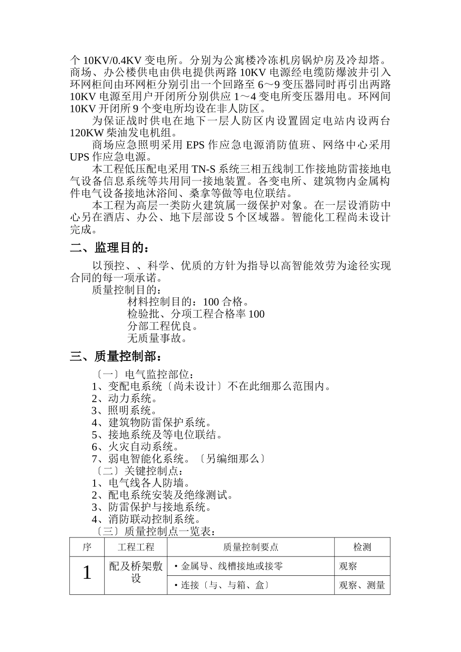 中泰国际广场电气工程监理细则_第2页