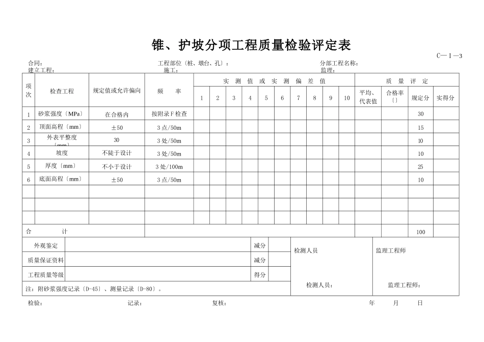 公路工程用表1_第3页