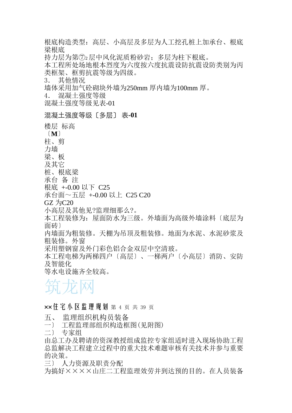 住宅小区监理规划_第3页