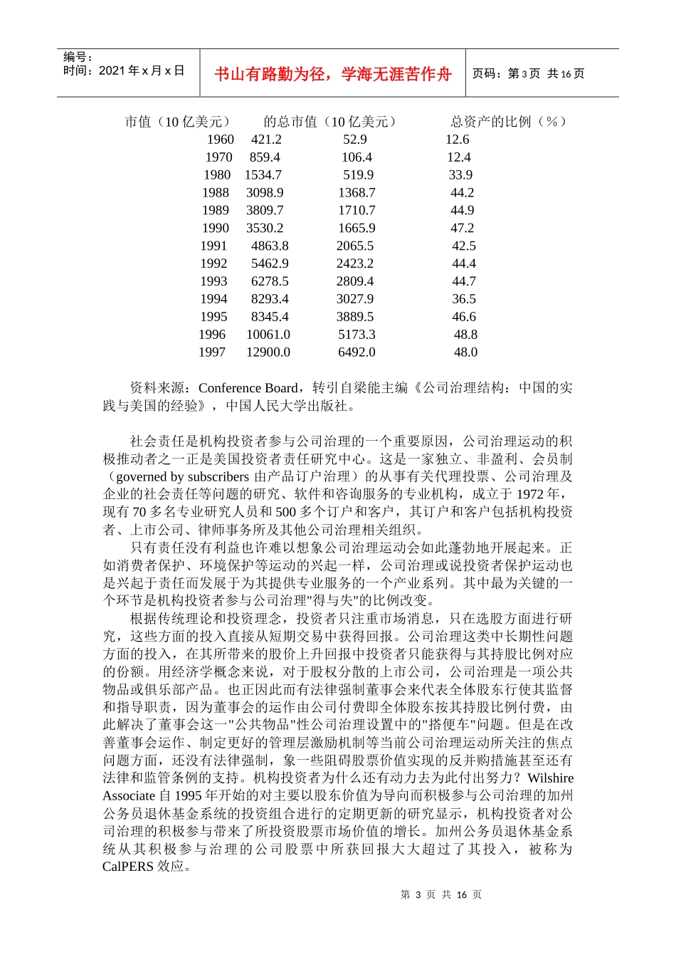 公司治理导向的投资战略研究报告_第3页