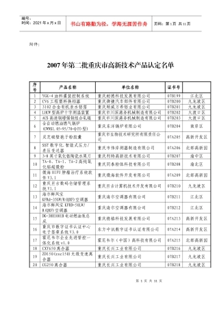 关于下达重庆市企业技术创新诊断专项部分子项目计划的通知