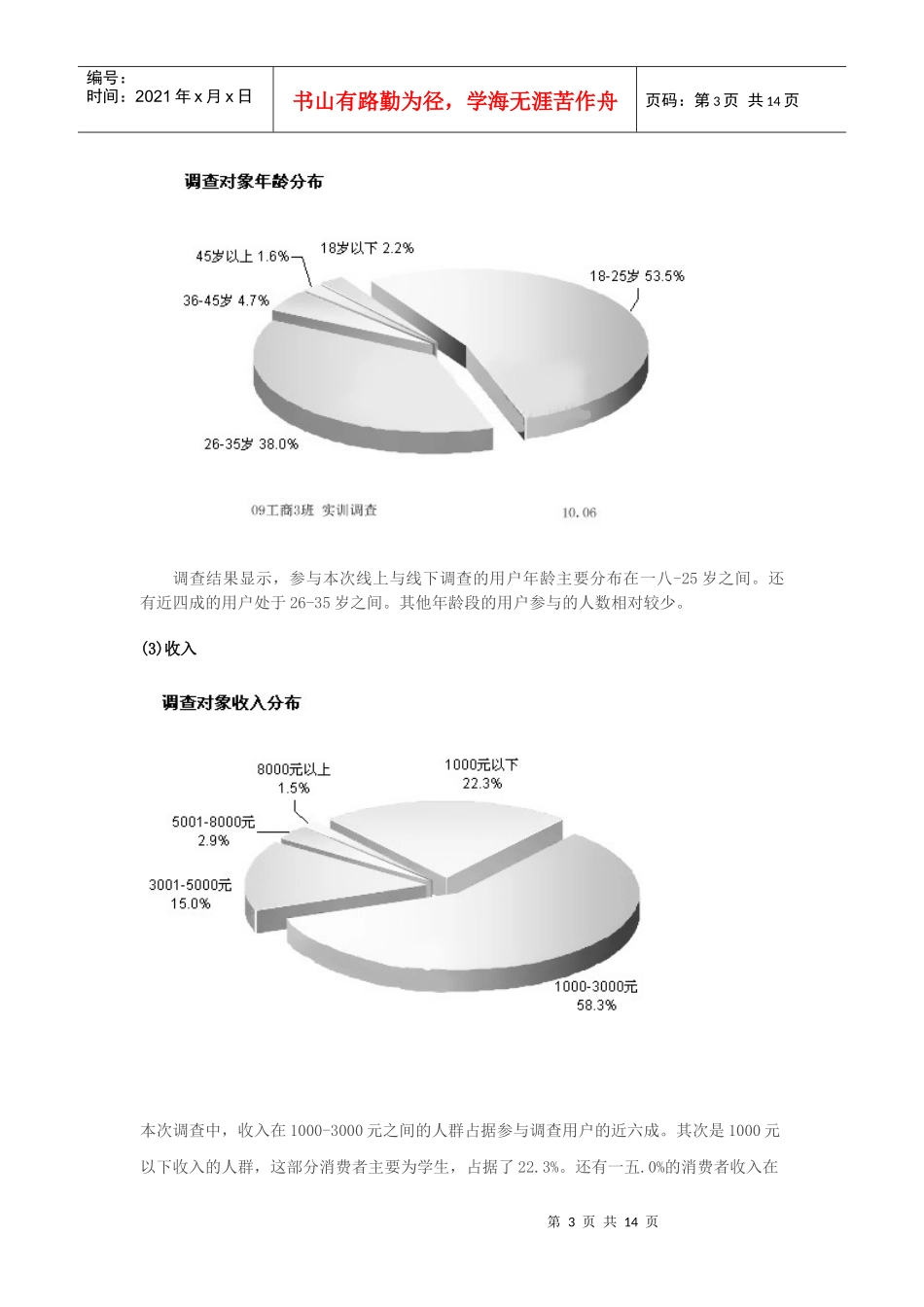 关于MP市场产品质量与满意度的调查报告_第3页