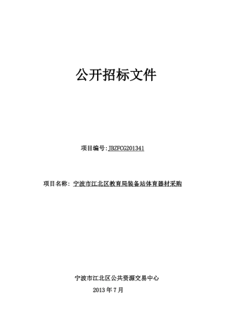 公开招标文件_18304