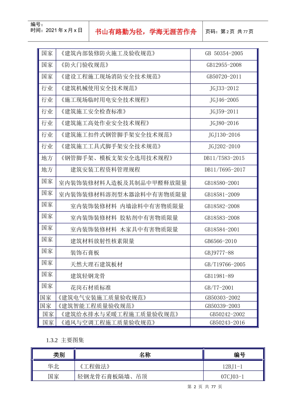 公寓装修施工组织设计(18315)（DOC74页）_第2页