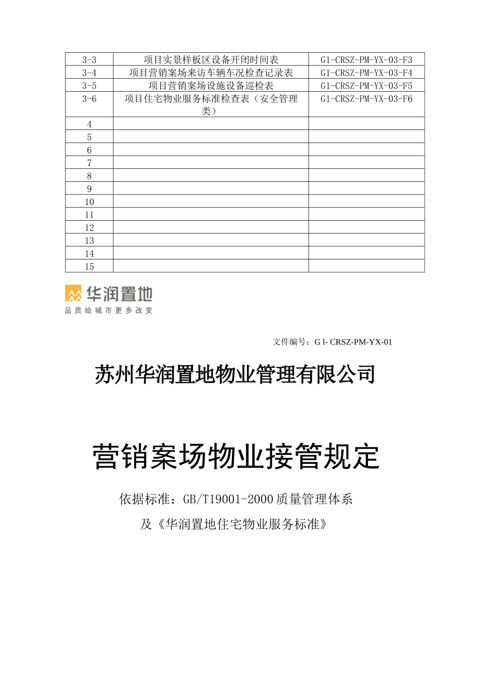 华润营销案场物业_第3页