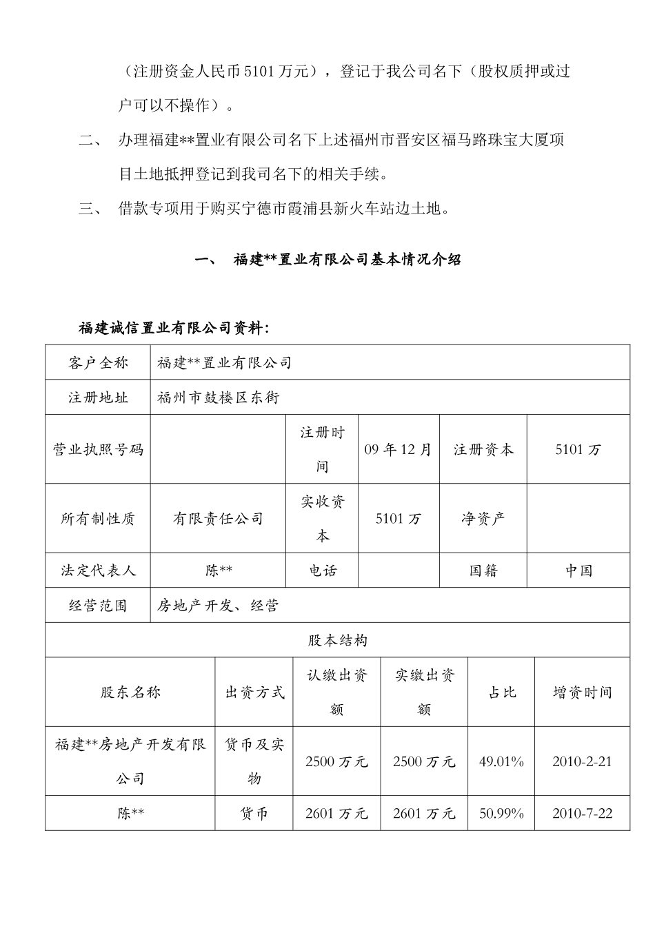 地产项目融资合同实例_第2页