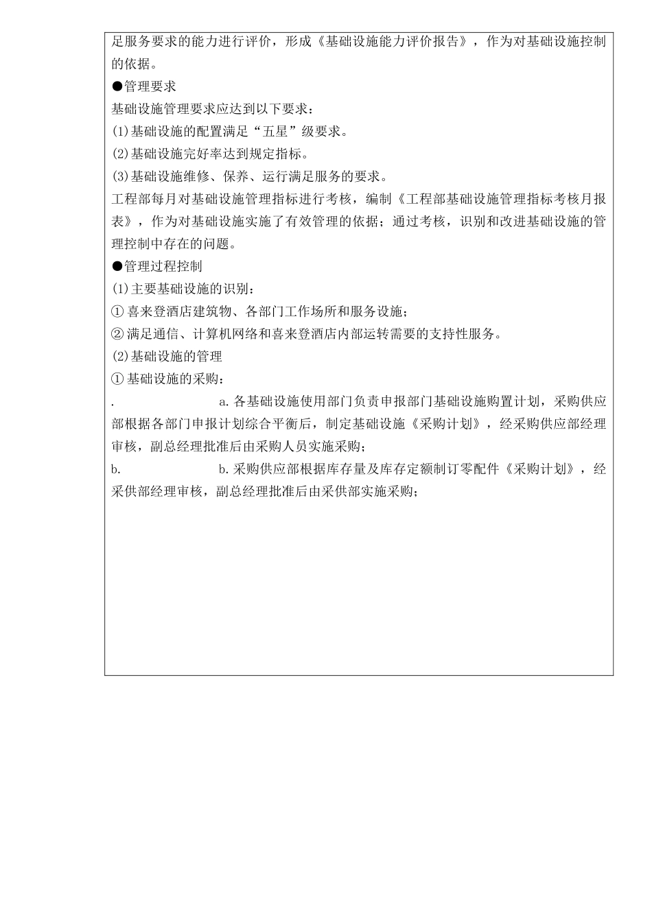 喜来登酒店质量管理程序文件57_第2页