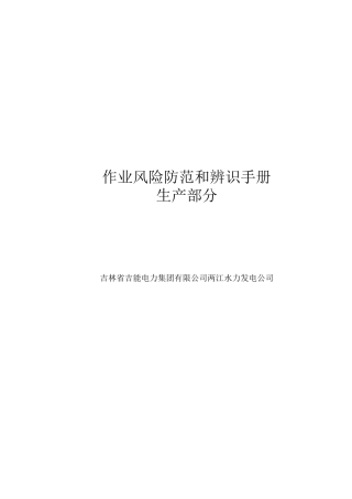 公司风险识别与评估规范