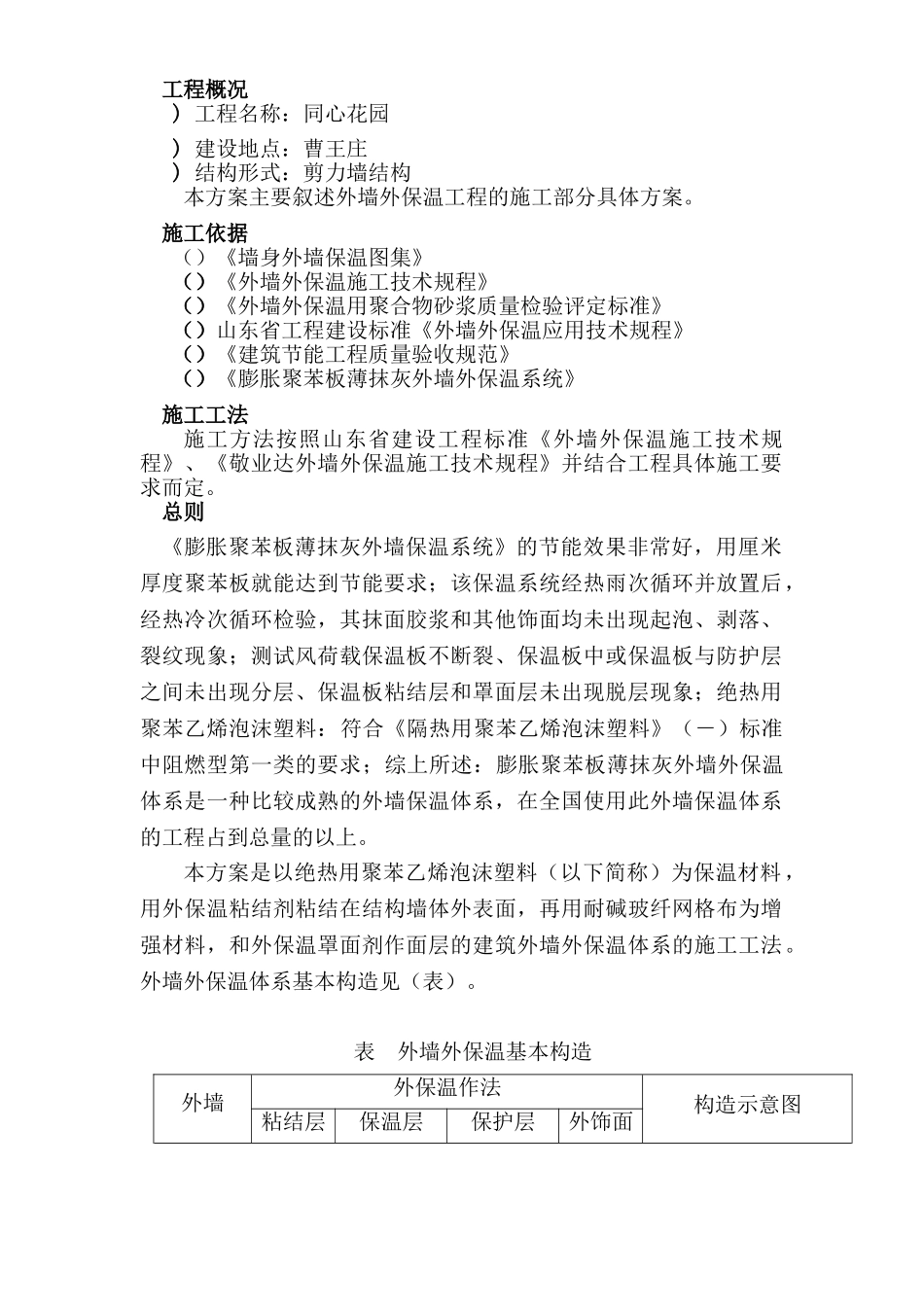 同心花园外墙保温施工组织设计方案(40页)_第2页