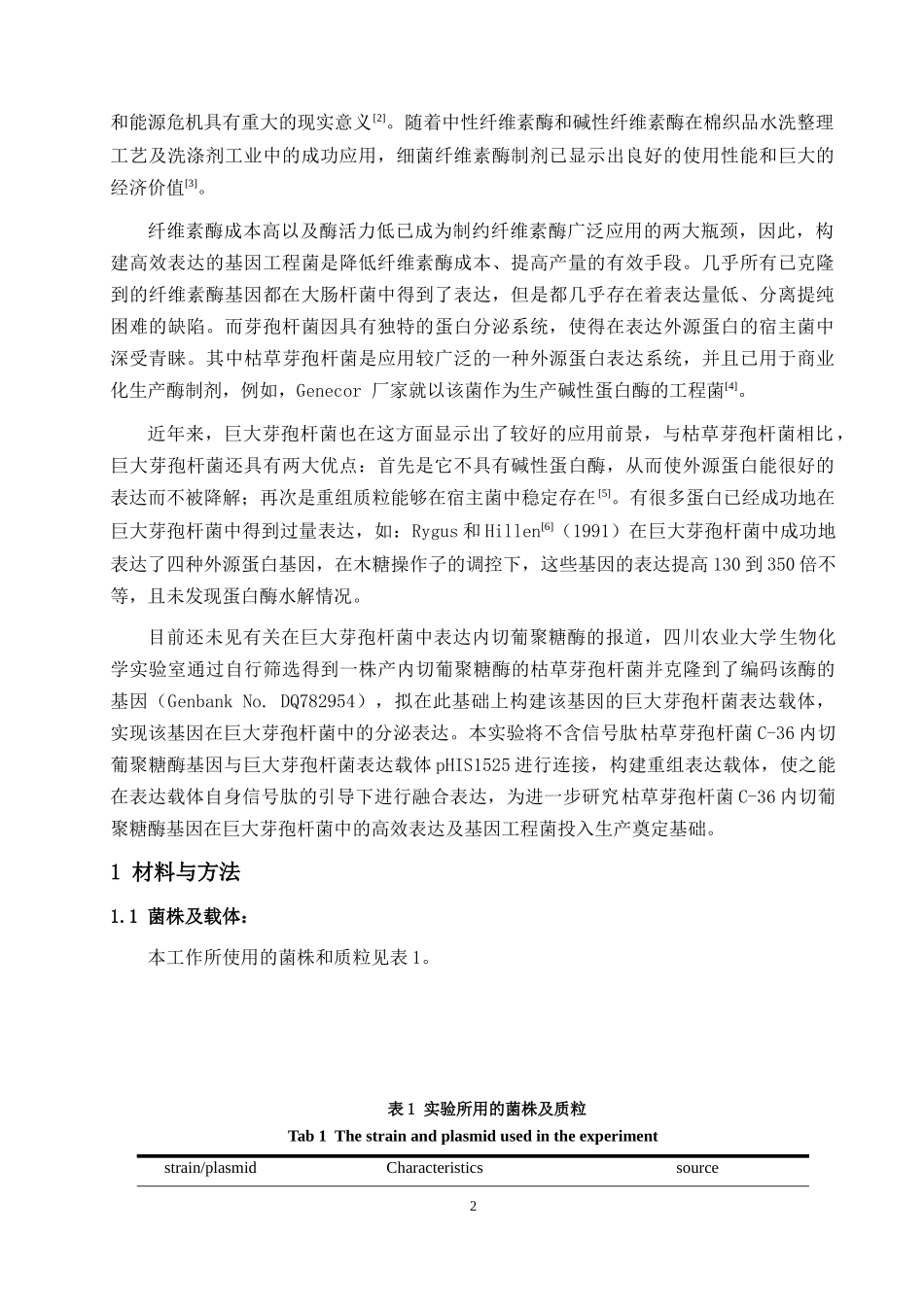 内切葡聚糖酶基因在巨大芽孢杆菌中重组表达载体的构建-四川_第2页
