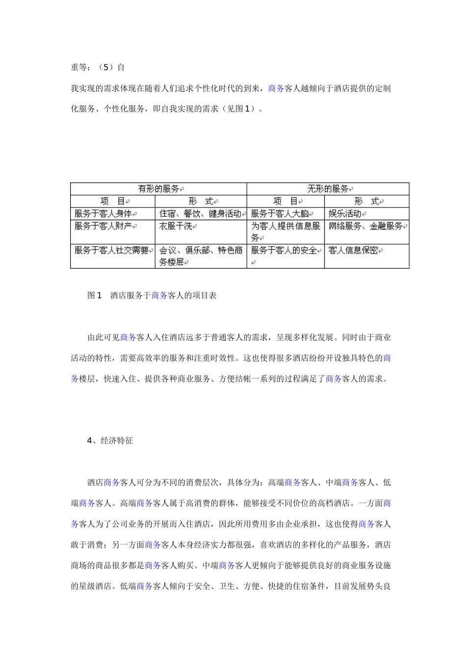 商务客人的酒店消费行为分析_第3页