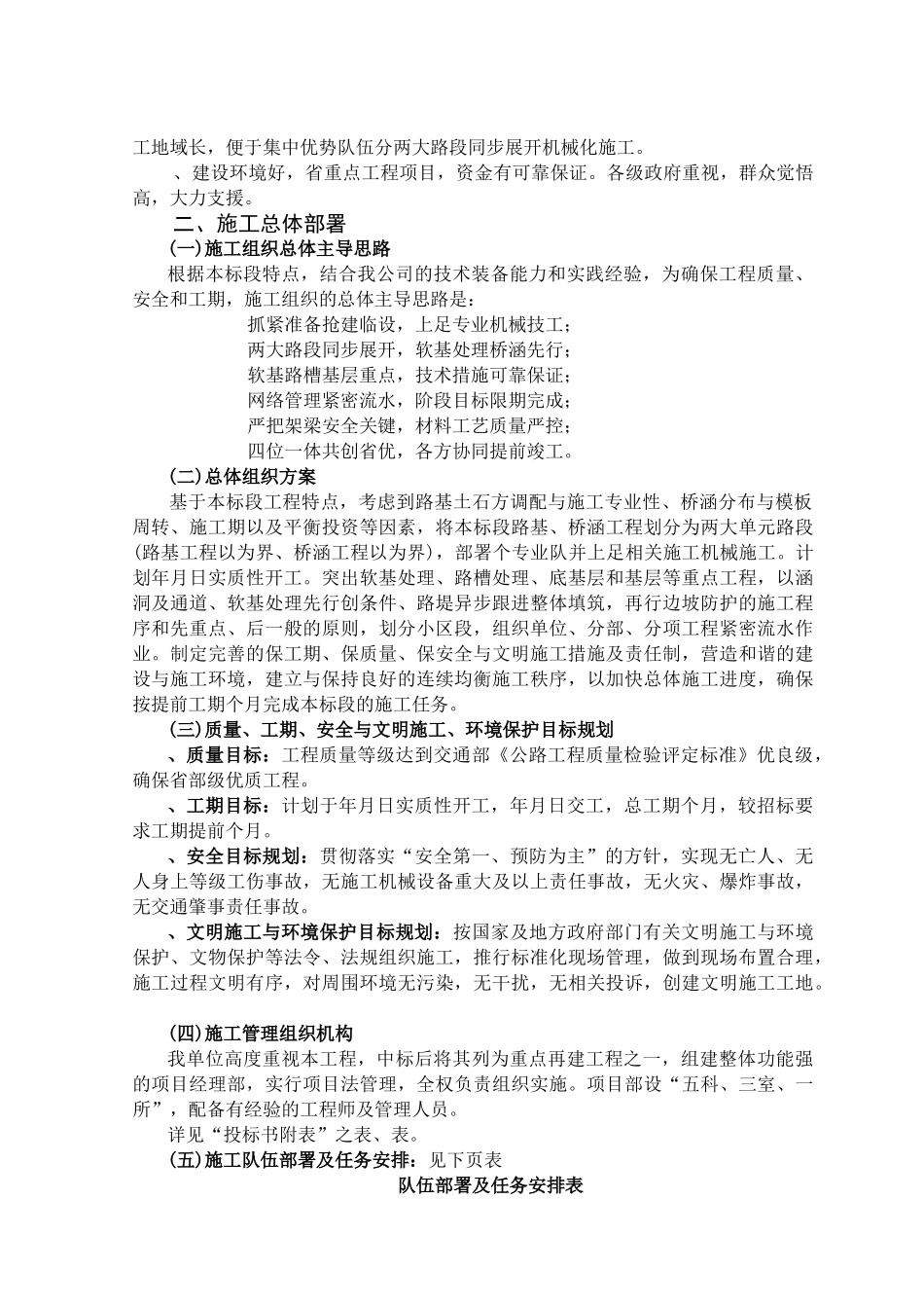 叶集至信阳高速公路工程施工组织设计方案_第2页