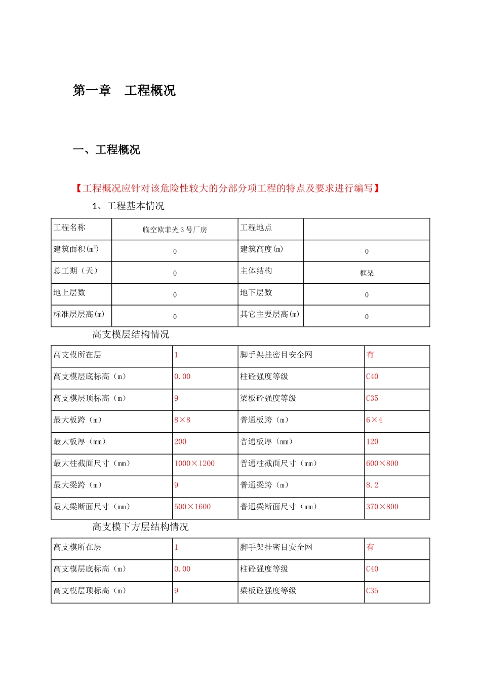 厂房工程模板安全专项施工方案_第3页