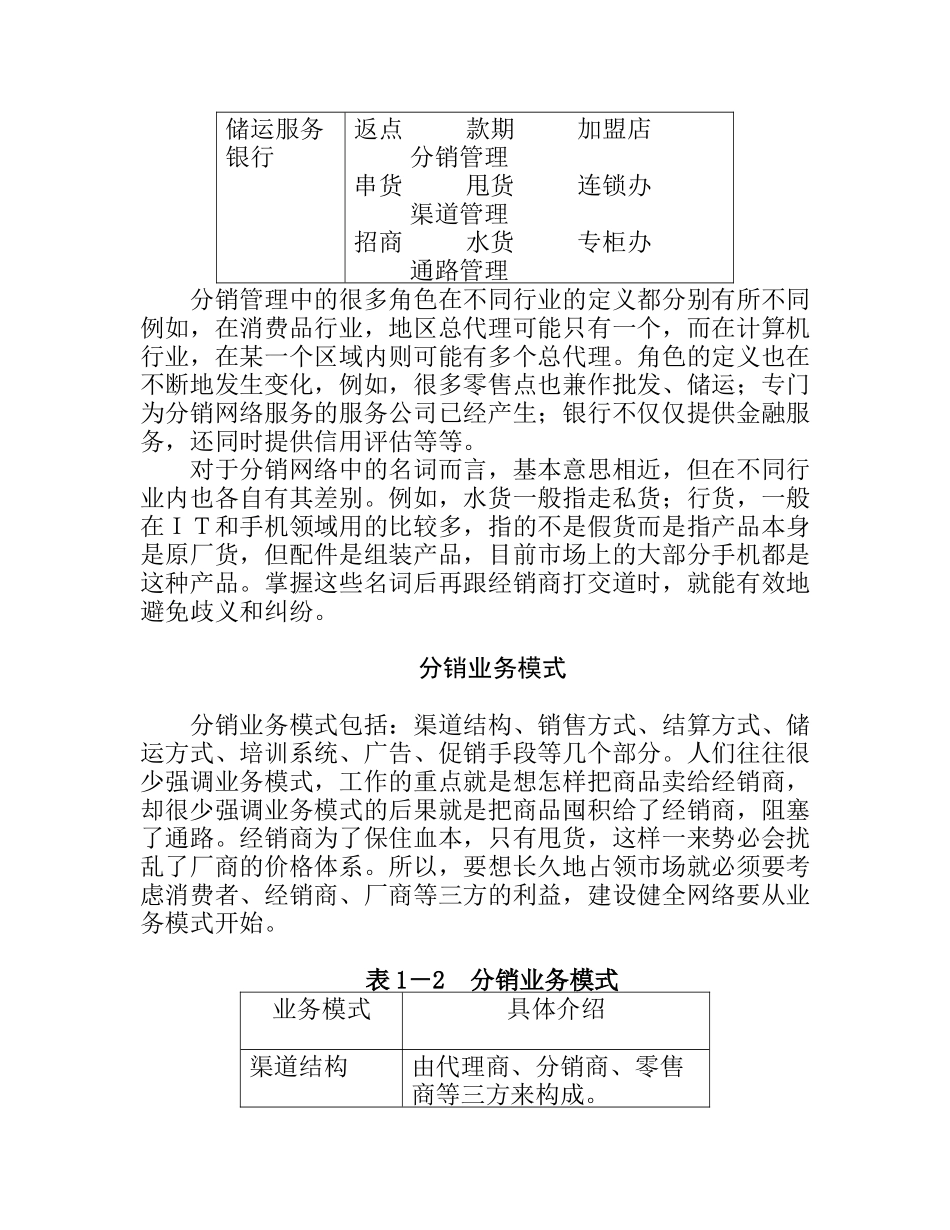 有效的分銷管理知识点梳理汇总_第2页