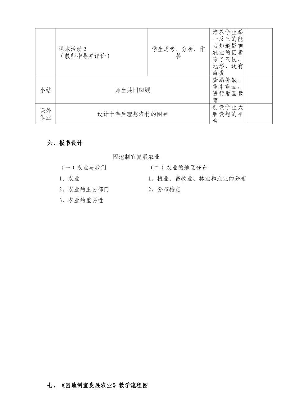 因地制宜发展农业教学设计_第3页