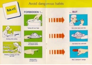 厨师工作注意事项