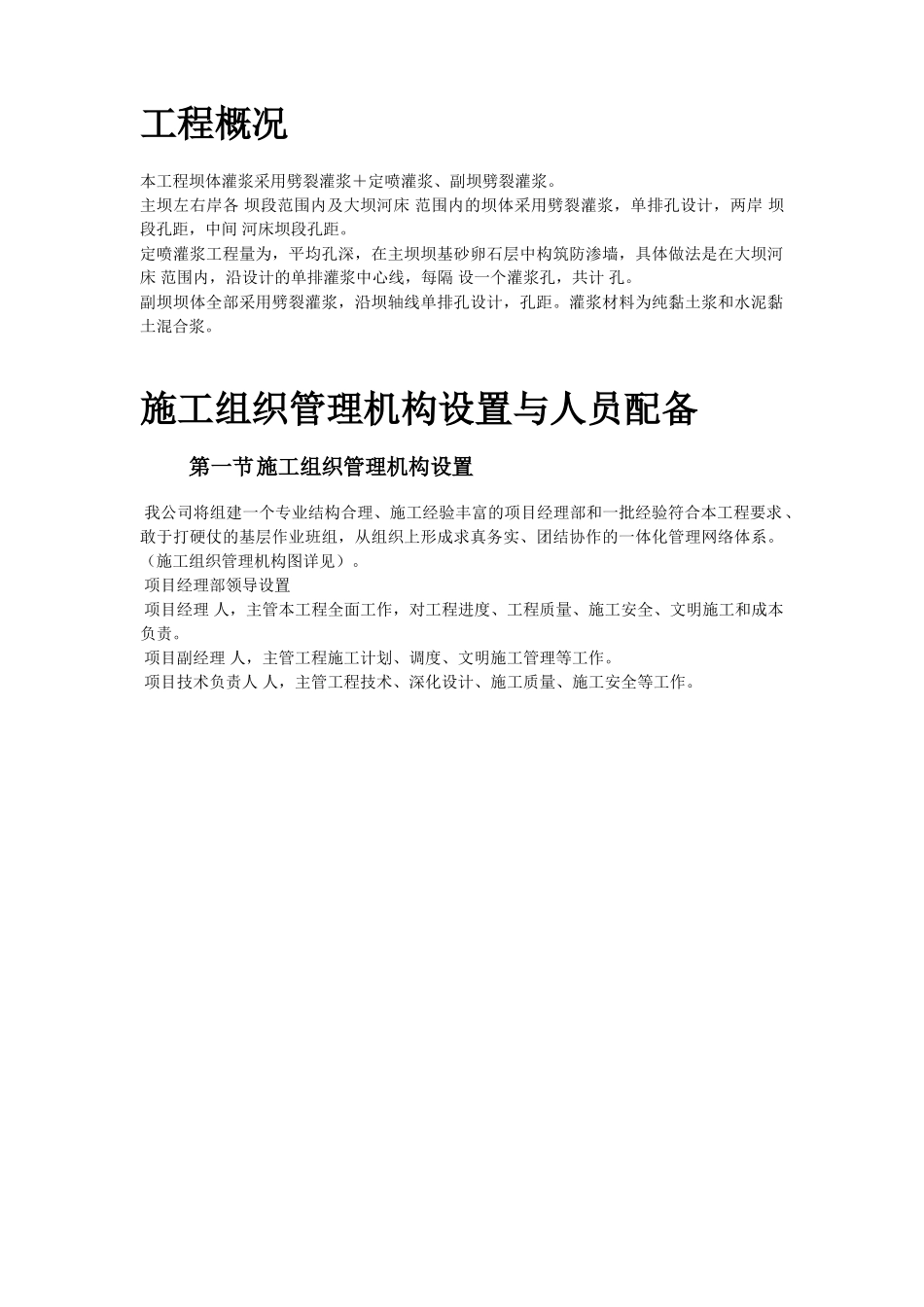 坝体灌浆专项施工组织设计方案(16页)_第2页
