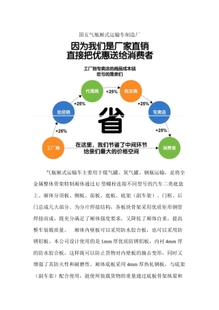 国五气瓶厢式运输车制造厂（51页）