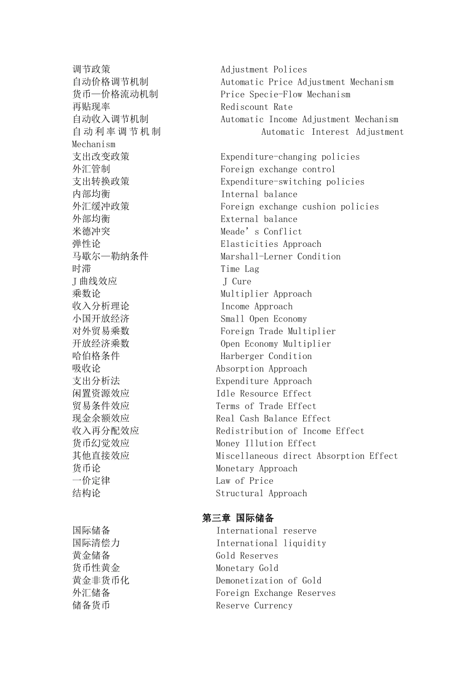 国际金融 专业词汇_第2页