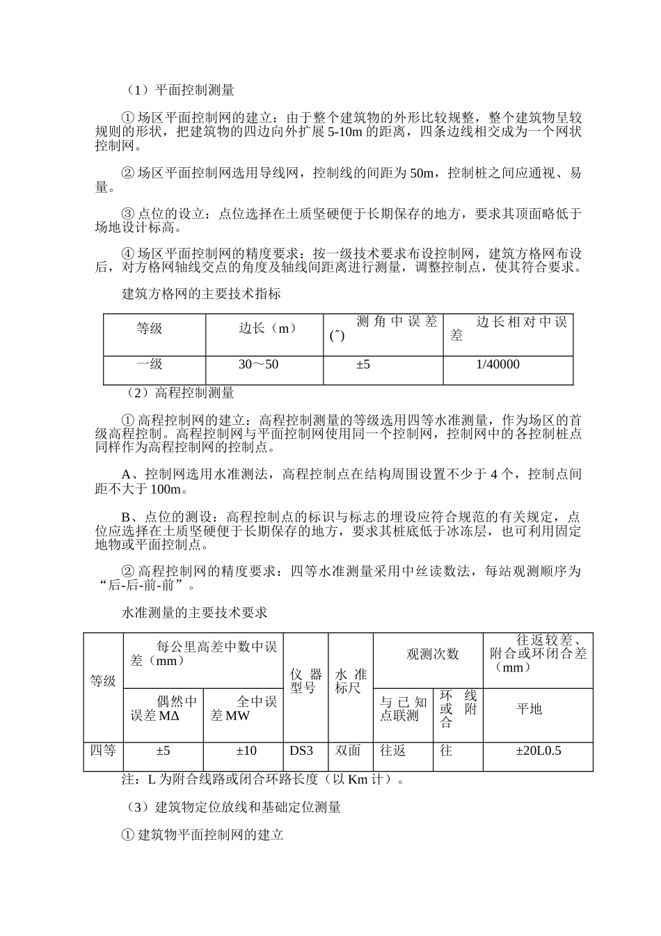 土建主要分部分项工程施工方案和技术措施(63页)_第2页