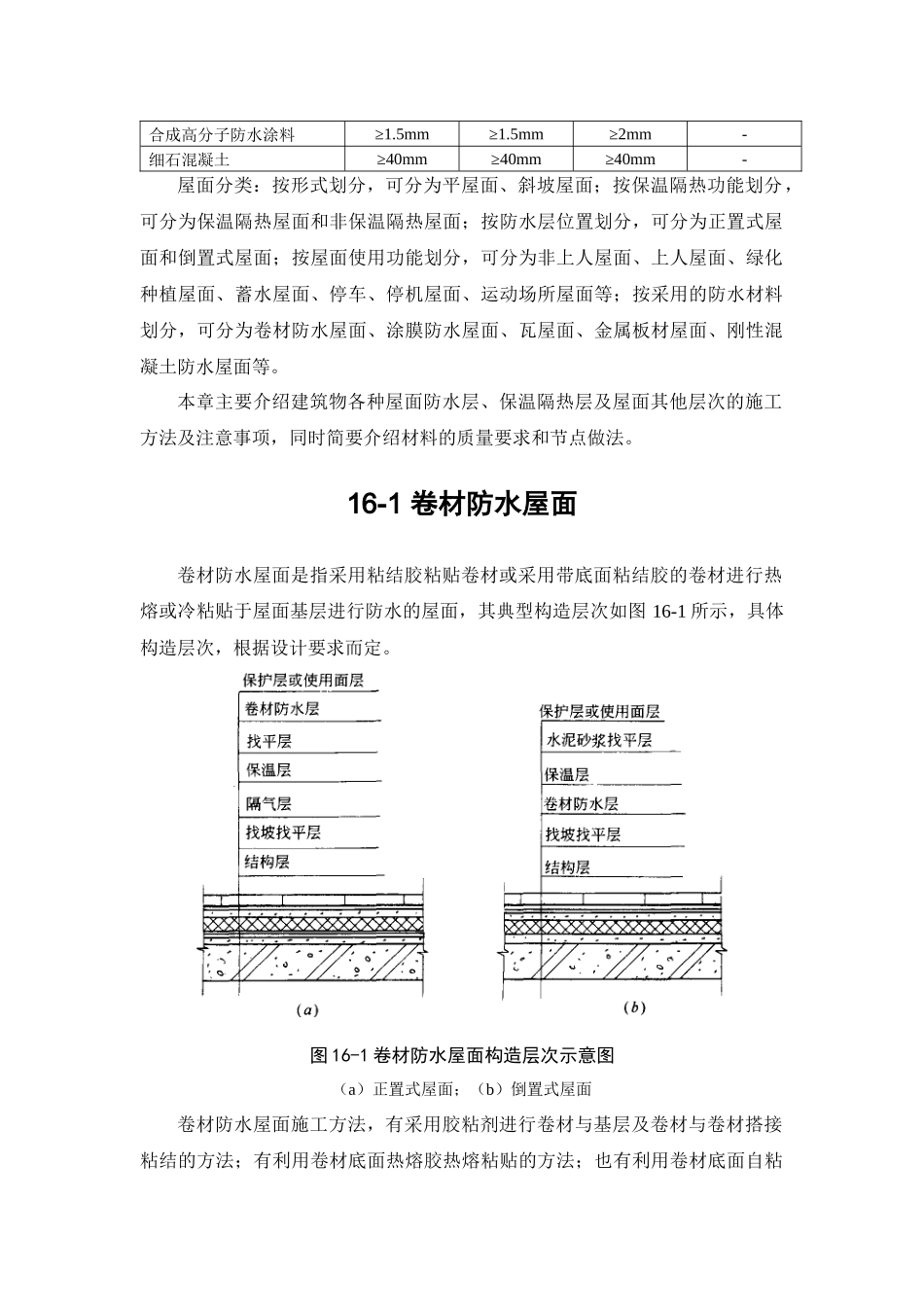 卷材防水屋面施工_第2页