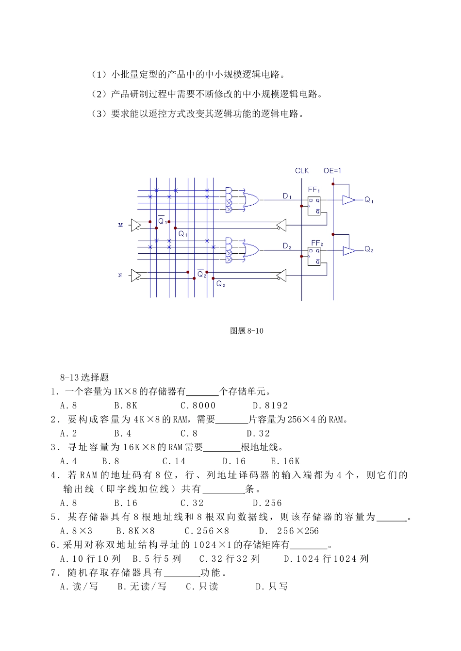 半导体存储器和可编程逻辑器件_第2页