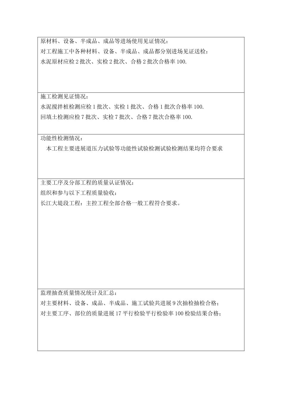 南京市市政公用工程竣工验收质量评估报告_第3页