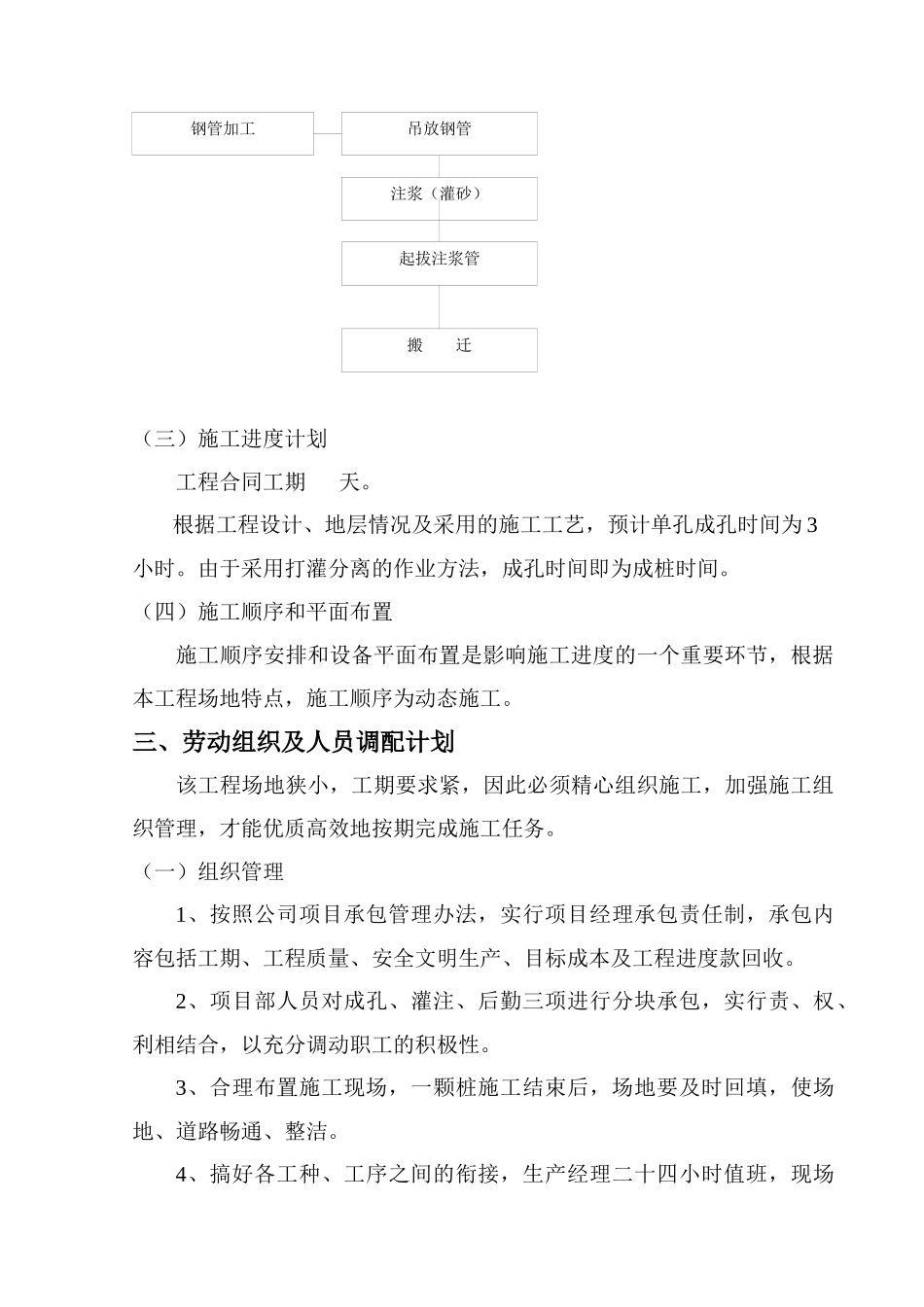 国贸大厦微型桩工程施工组织设计_第3页