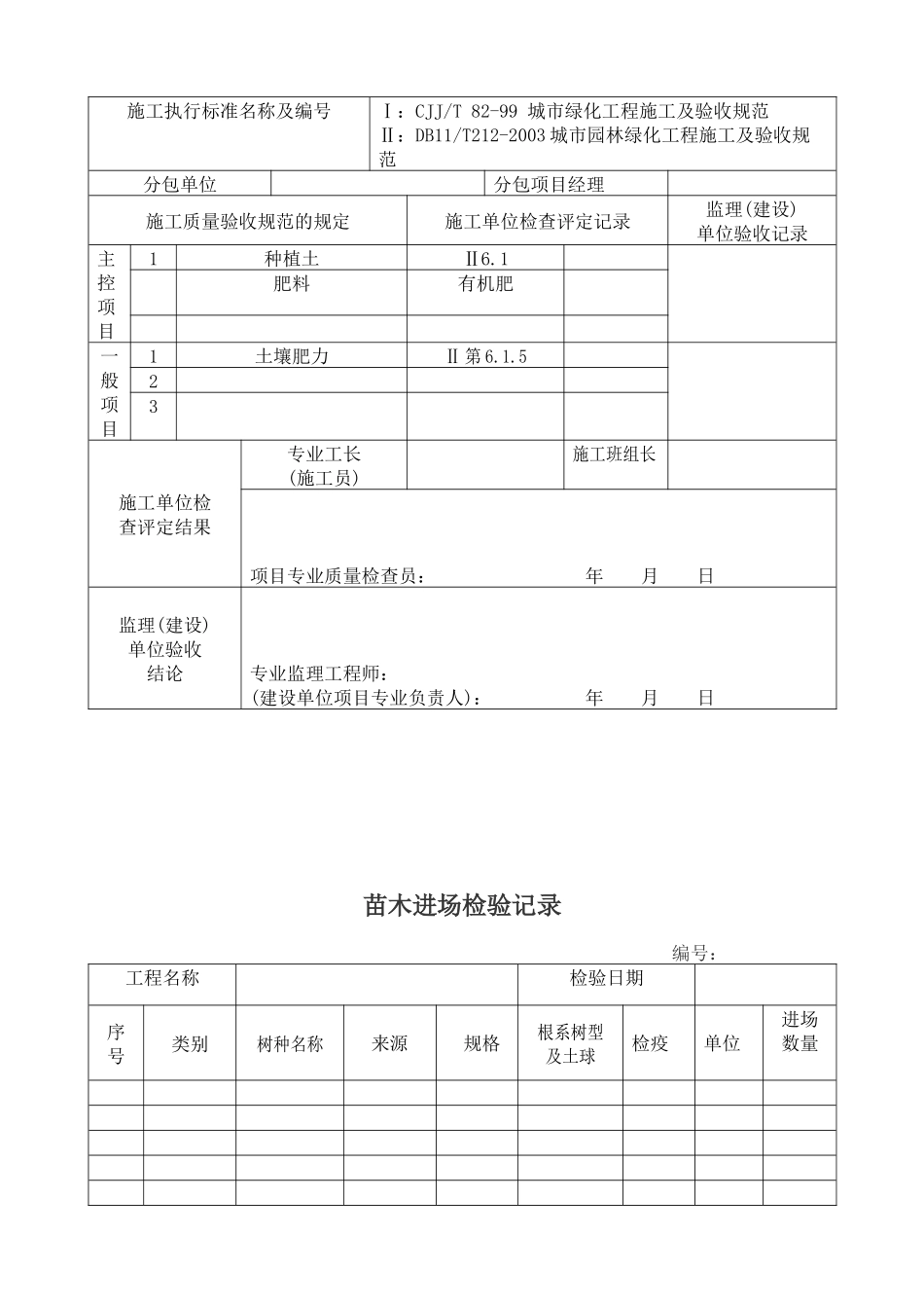 园林绿化工程最全表格_第3页