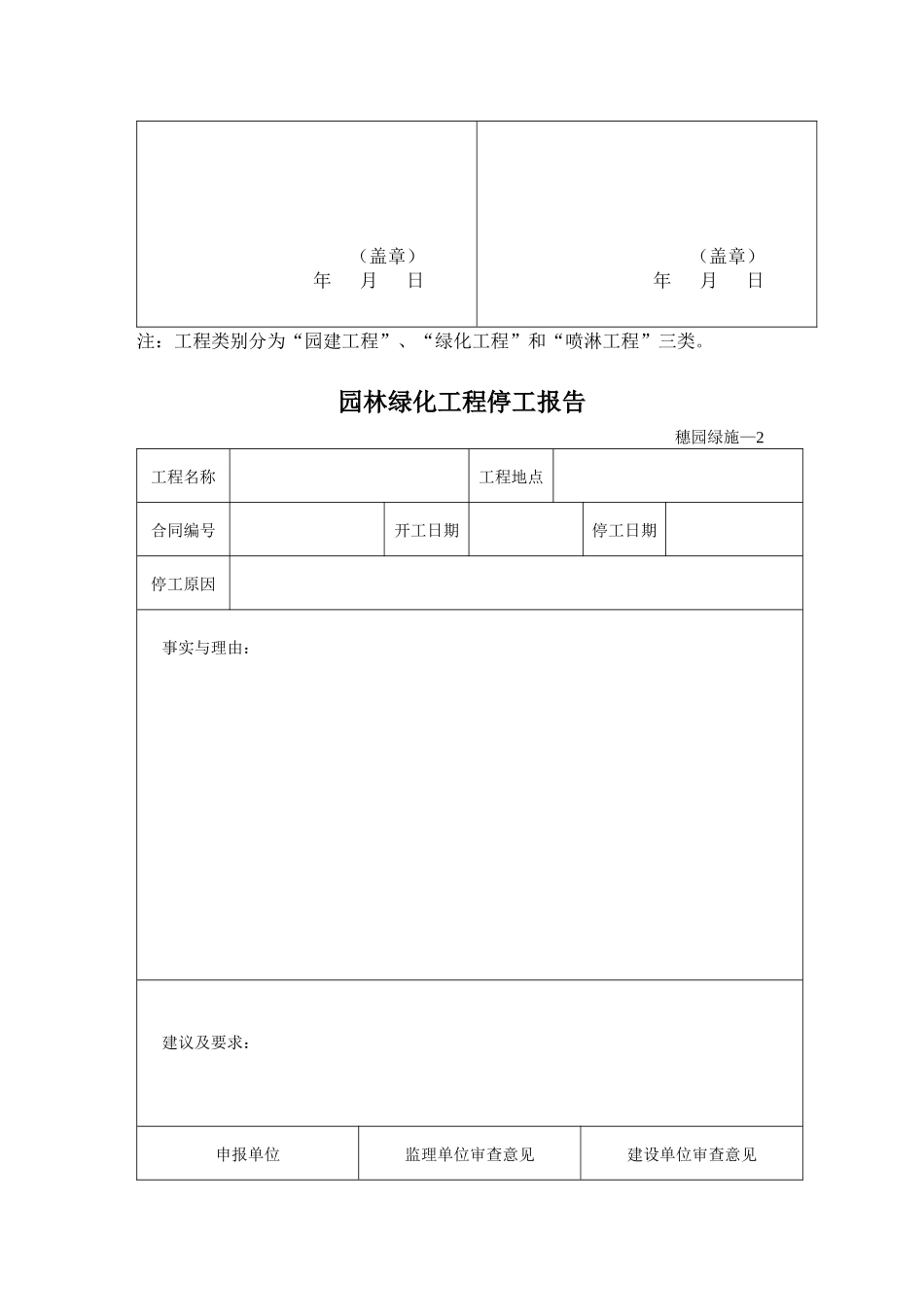 园林绿化资料表格( 40页)_第2页