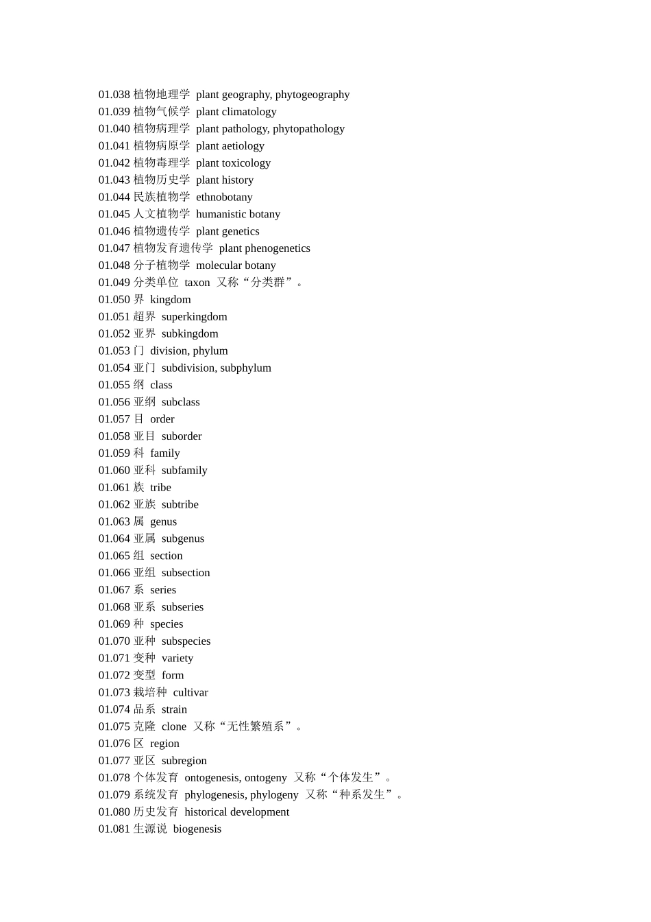 古生物学名词审定参考资料_第2页
