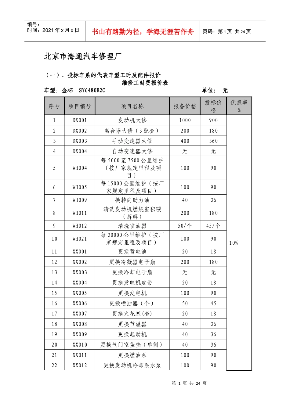 六、北京市海通汽车修理厂_第1页