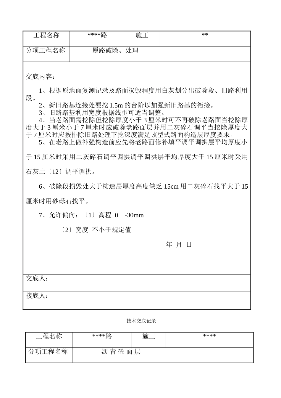 市政道路工程技术交底_第2页