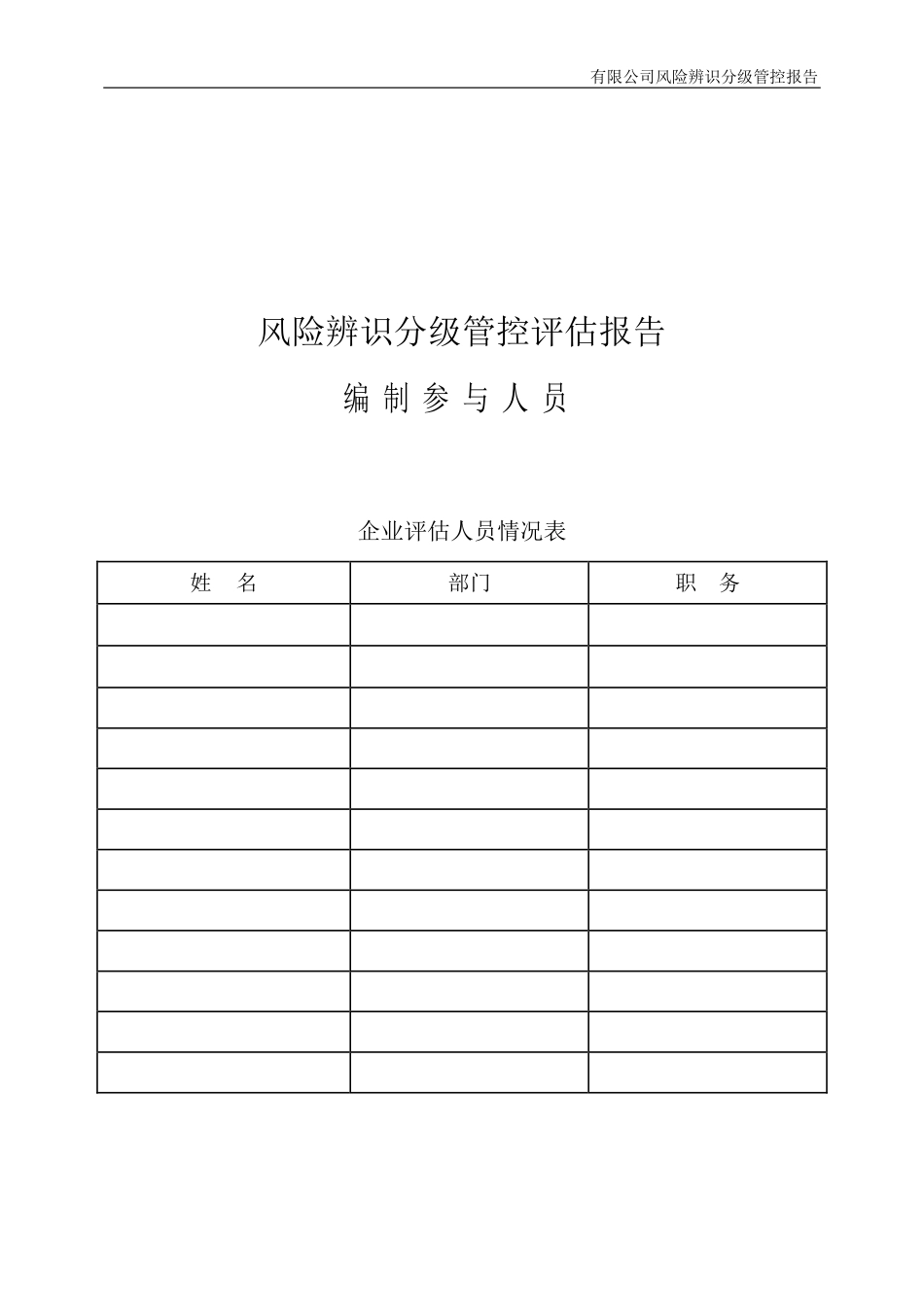 公司风险分级管控报告(模板)(PDF32页)_第2页