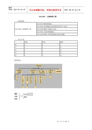 公路工程管理与实务精讲