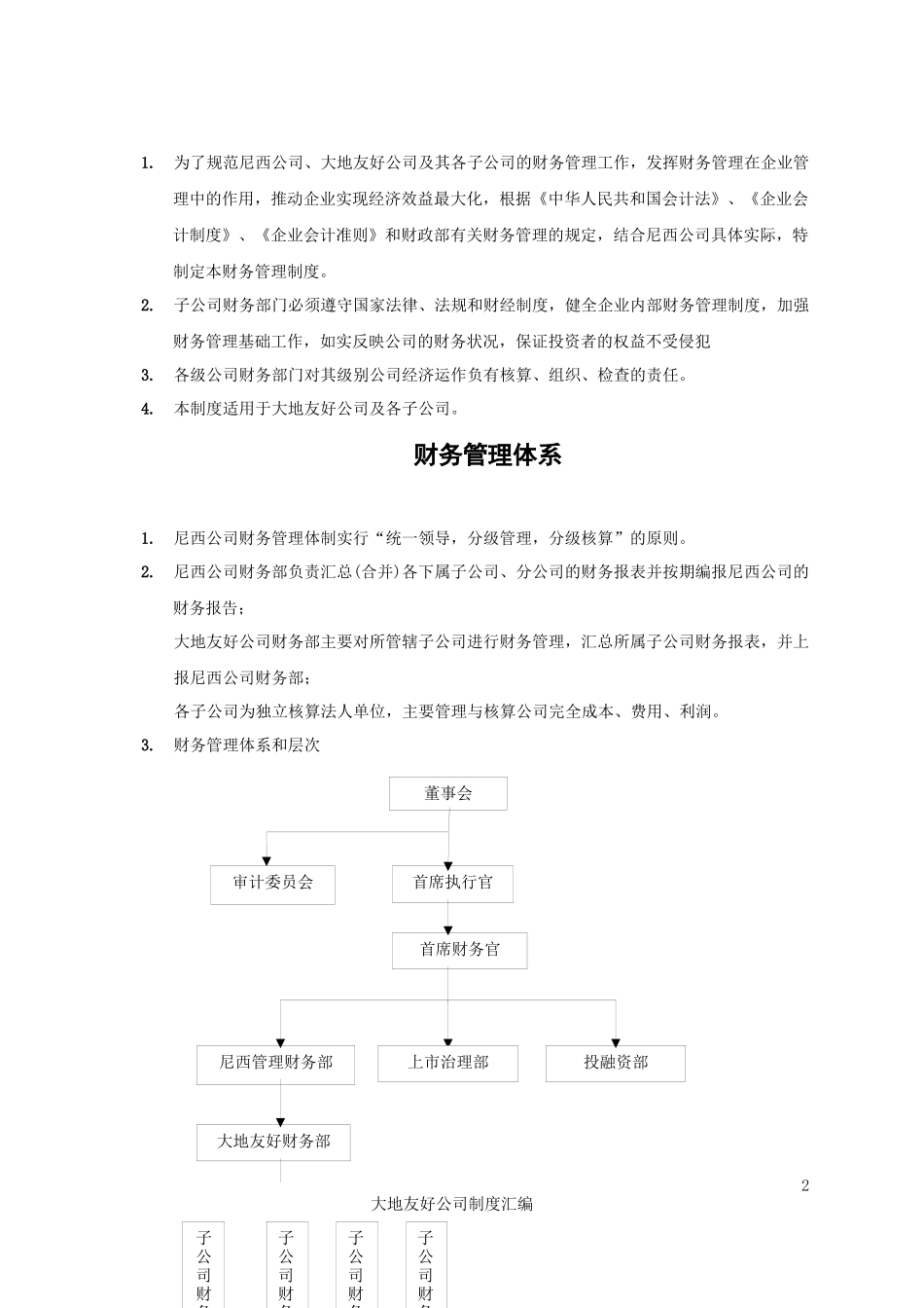 公司管理制度汇编(doc 33页)_第2页