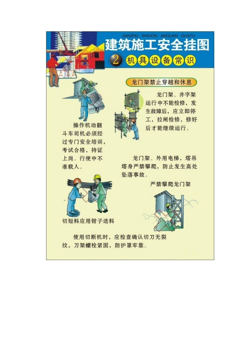 建筑施工安全挂图_第2页
