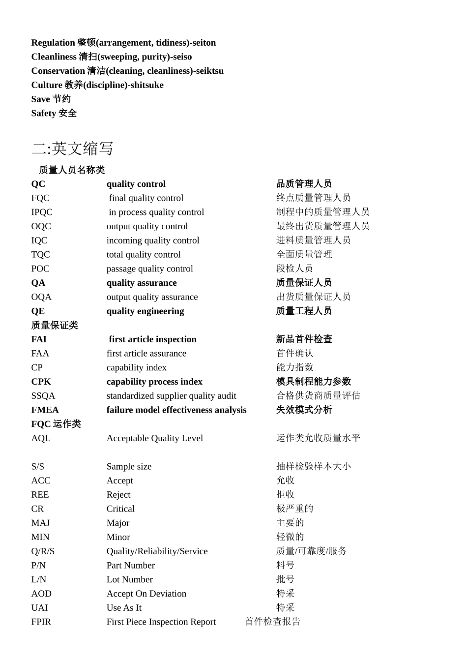 公司英语词汇大全_第3页