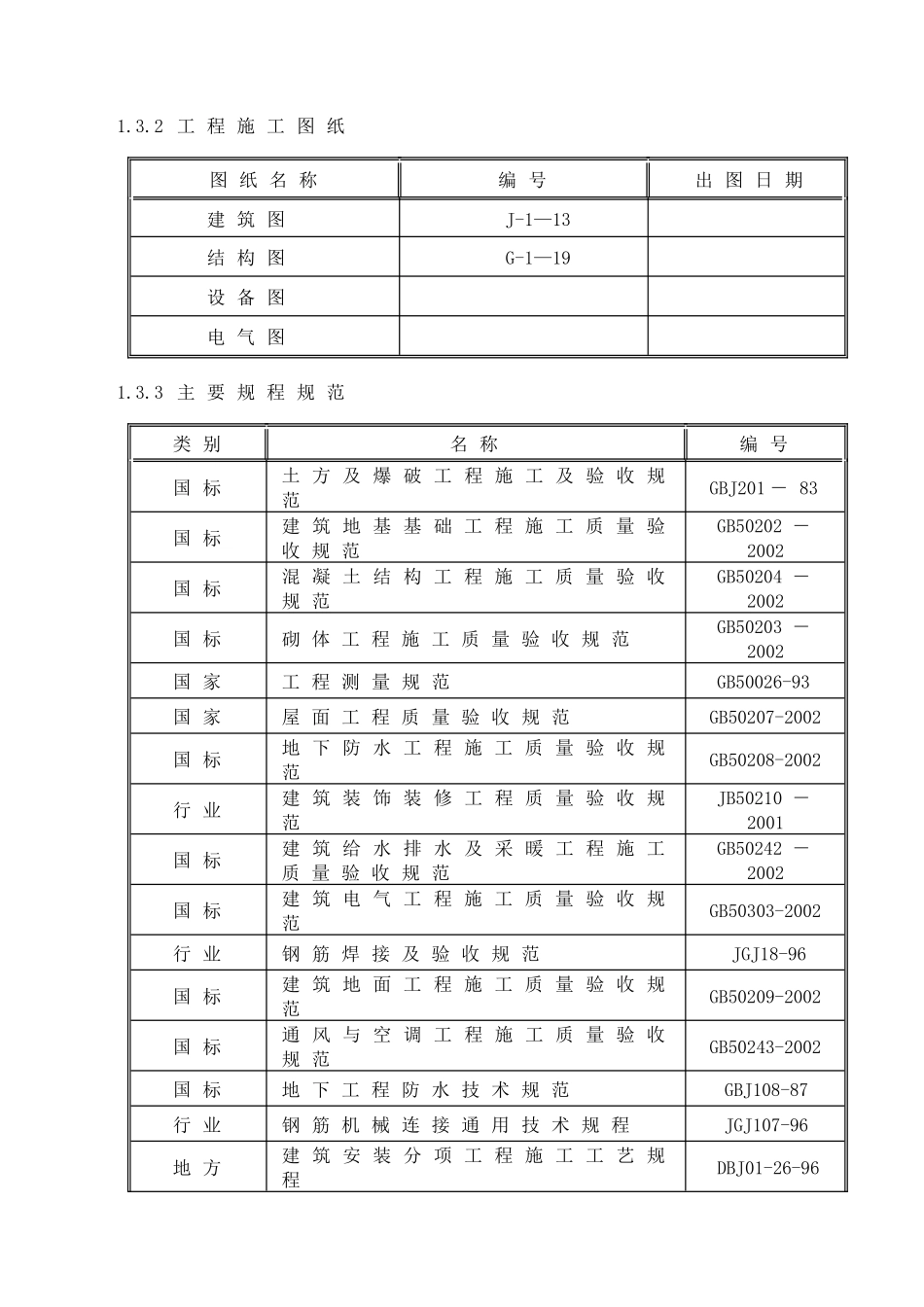 大同第四人民医院综合楼工程施工组织设计_第3页