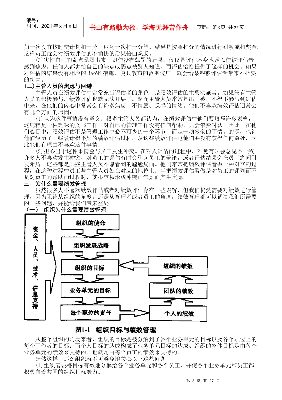 公司绩效考核管理知识实施_第3页