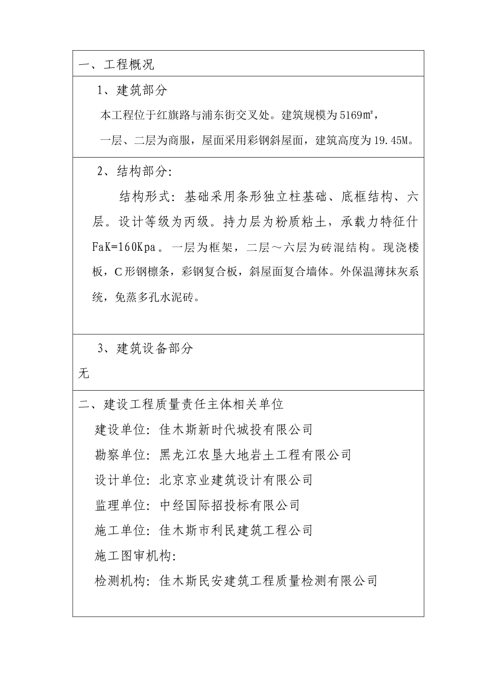 建设工程监理单位质量主体评估报告_第2页