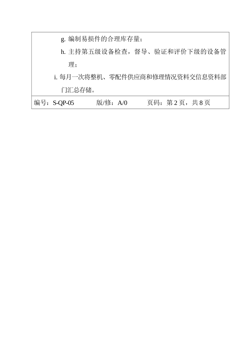 商场服装企业设备管理知识程序_第3页