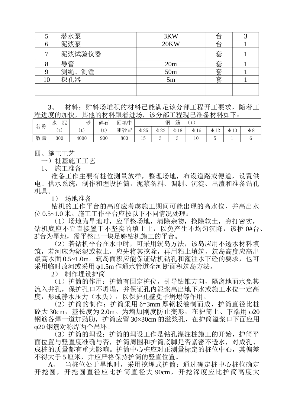 小桥施工组织设计方案(19页)_第3页