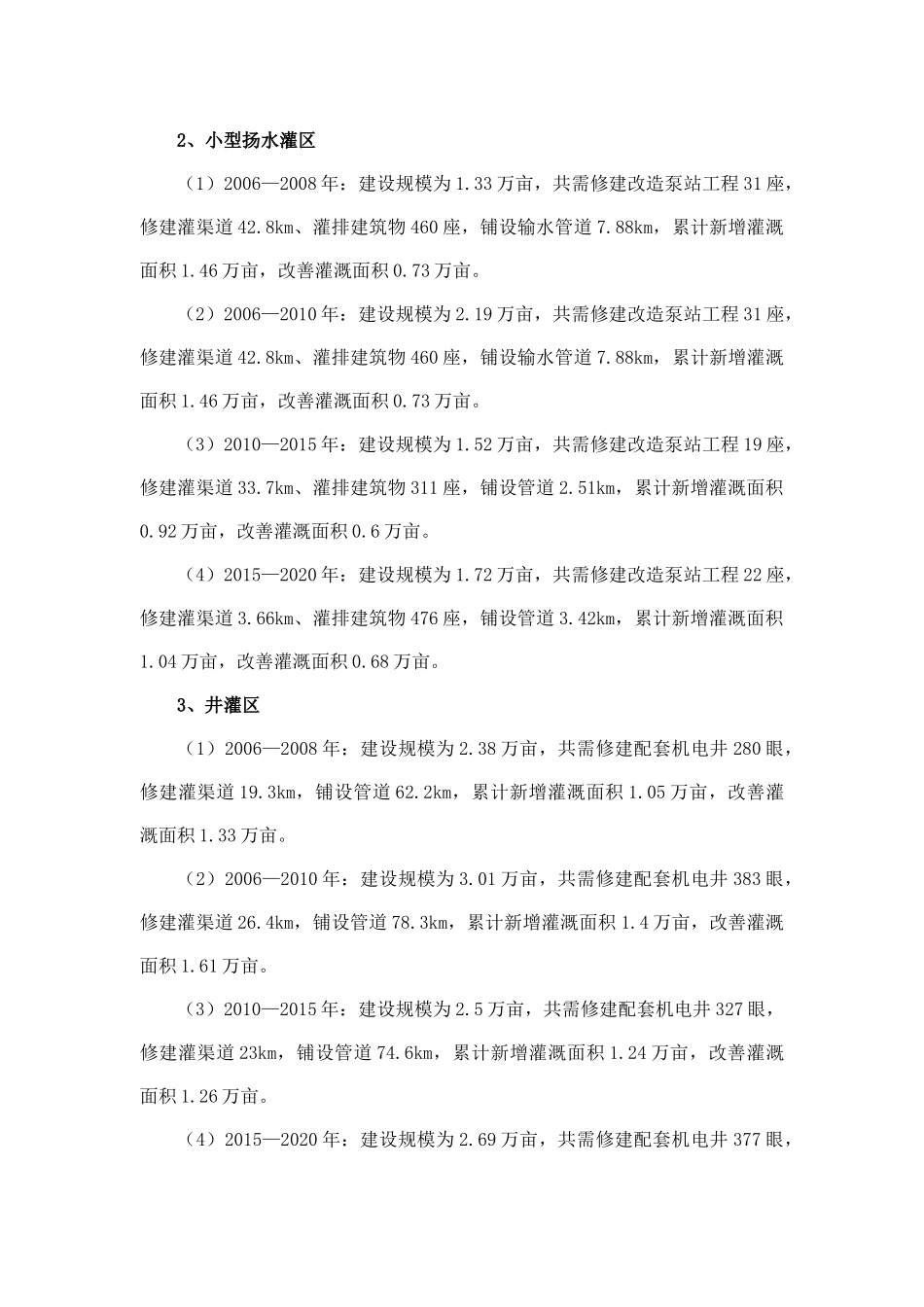 县小型农田水利工程建设规划_第3页