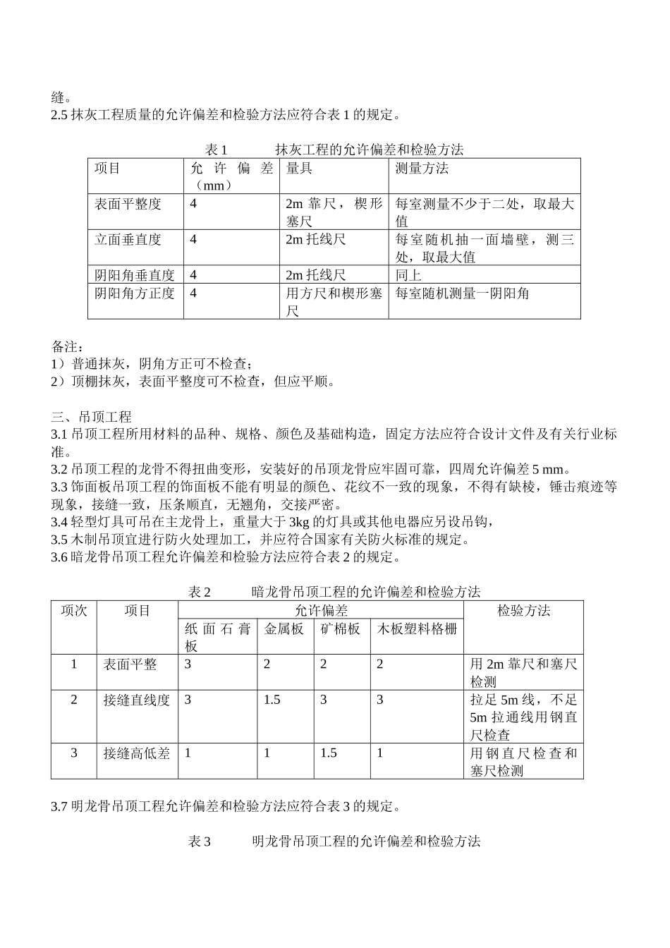 广州市家庭居室装修工程质量验收标准介绍_第2页