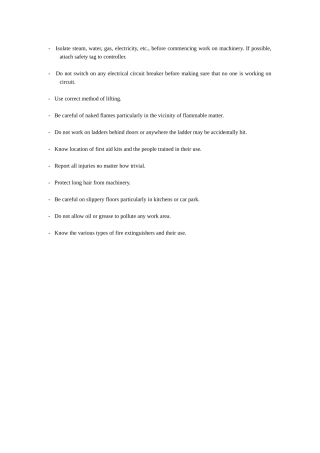 国外著名酒店工程部操作程序-4(英文)REPAIRSANDMAINTENANCE(57-76)