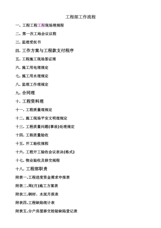 工程部工作流程1