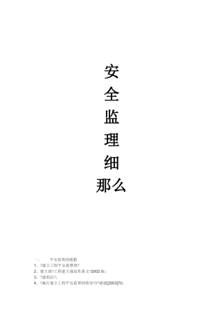 安全监理细则ww