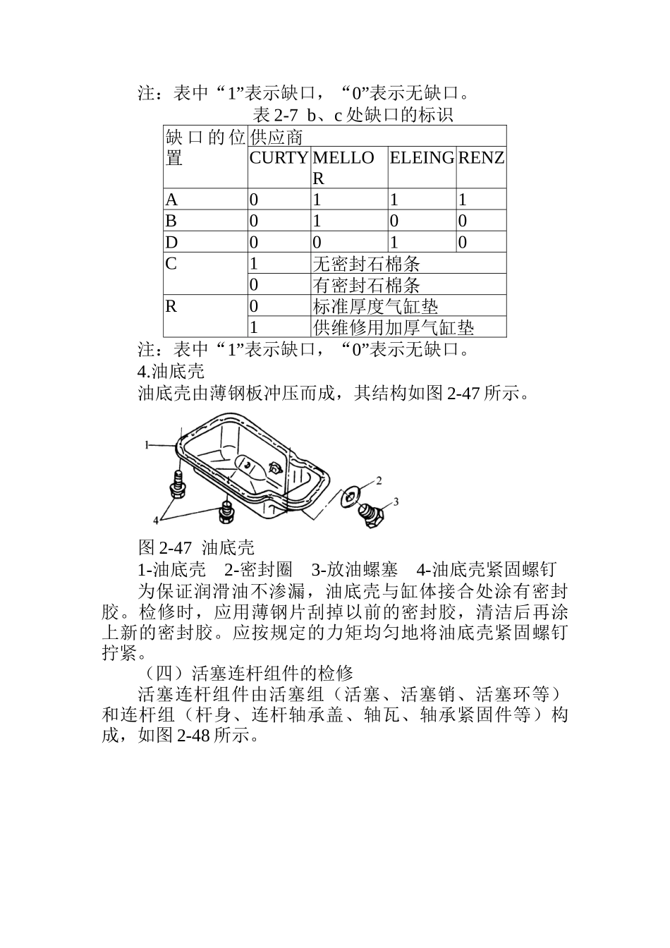 发动机机械部分维修说明_第2页
